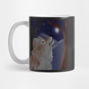 The Wolf and The Moon Mug